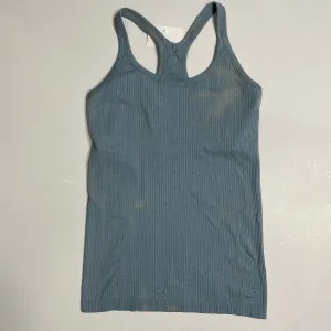 LULULEMON Ebb To Street Ribbed Tank Icing Blue Size 6