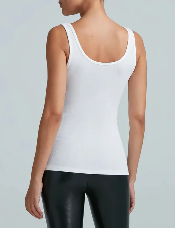 Luxury Rib Scoop Tank