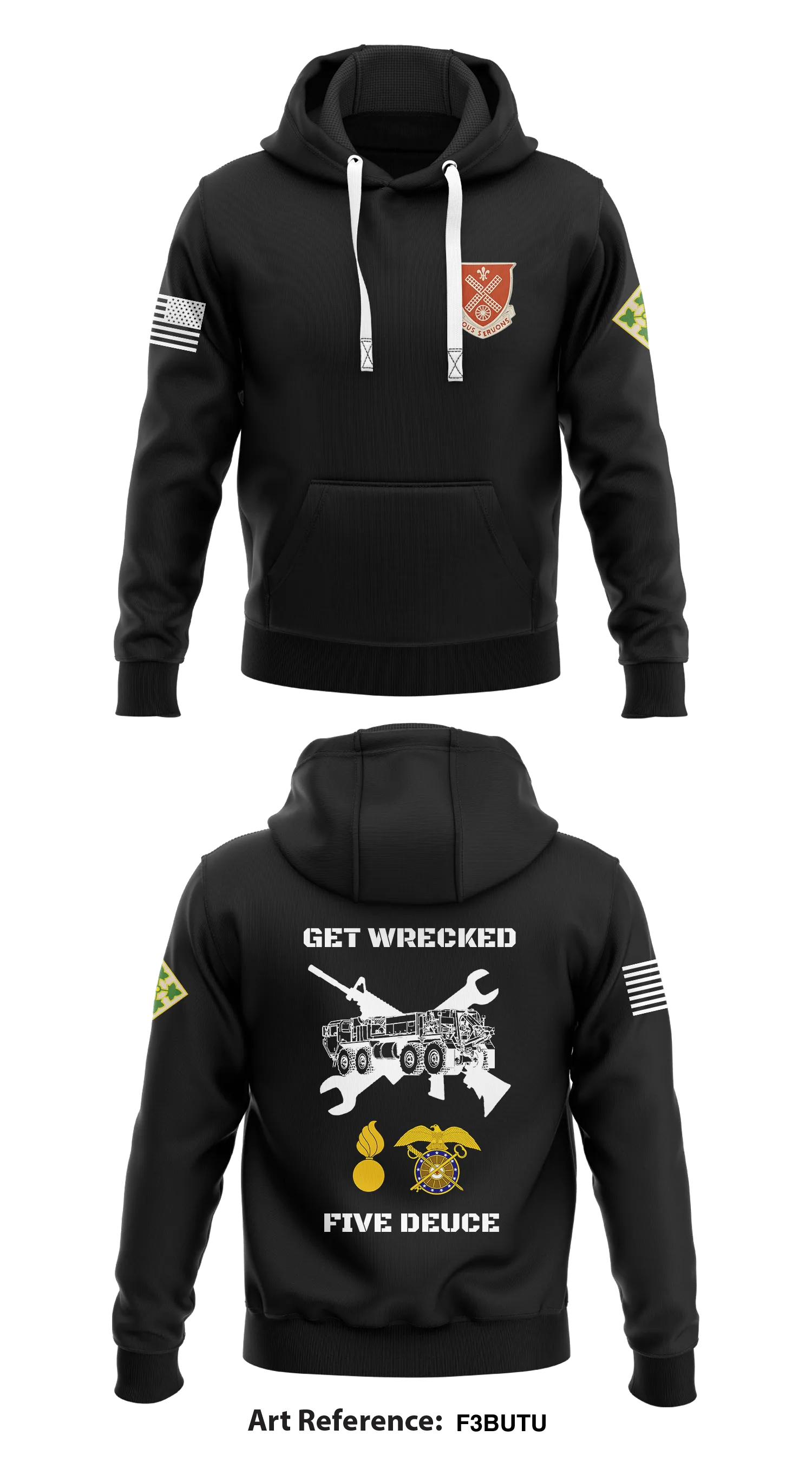 Maintenance Platoon, Echo Company, 52D Engineers Store 1  Core Men's Hooded Performance Sweatshirt - f3ButU