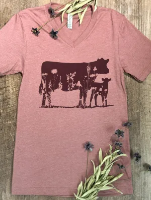 Mama Cow Wildflower Tee