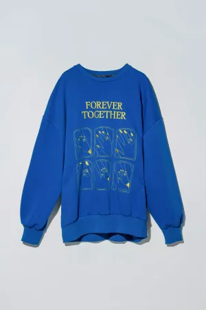 Möbius Loop Sweatshirt Blue
