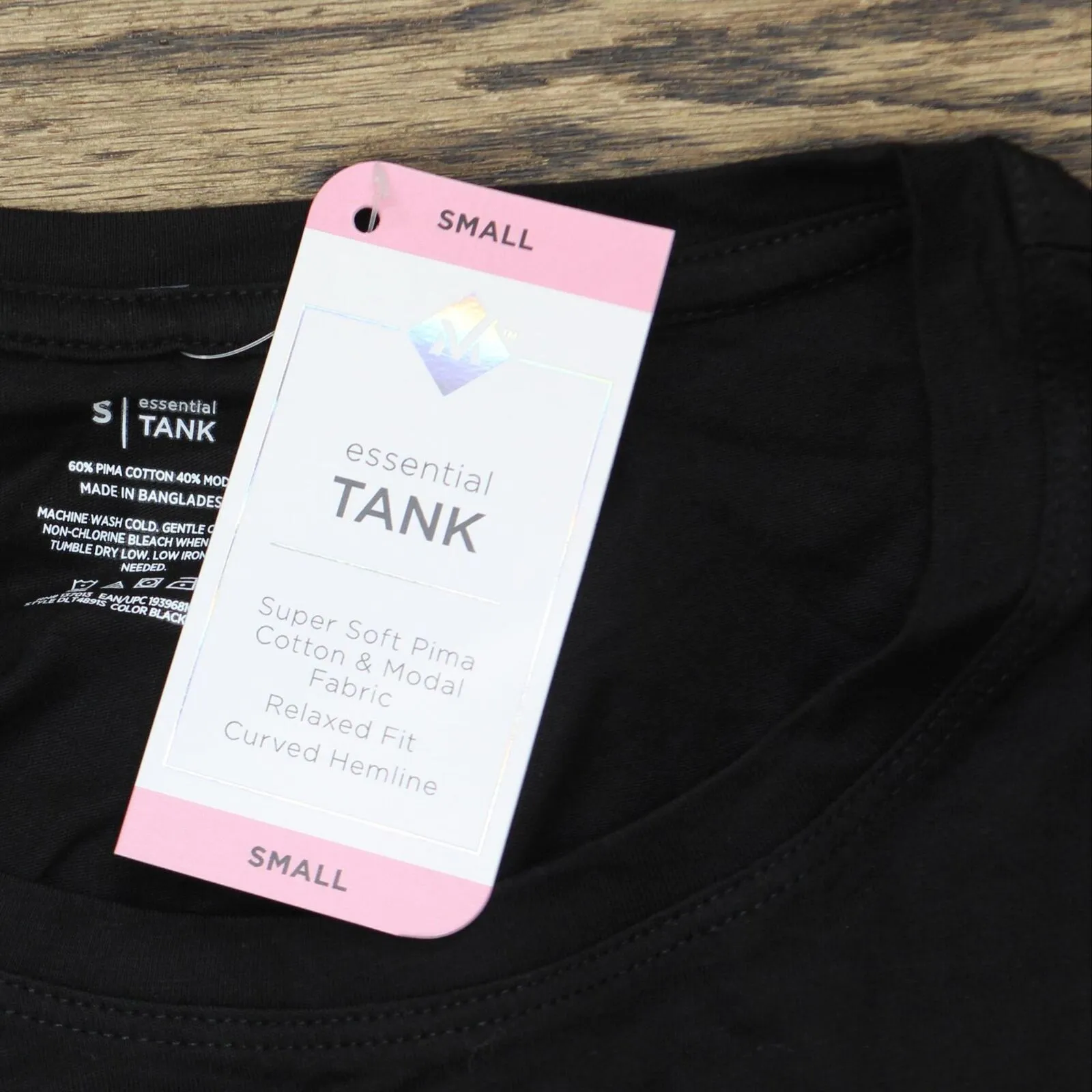 Member's Mark Women's Relaxed Fit Pima Cotton & Modal Essential Tank DLT4891S