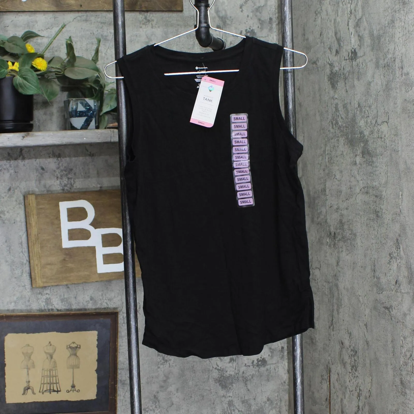 Member's Mark Women's Relaxed Fit Pima Cotton & Modal Essential Tank DLT4891S