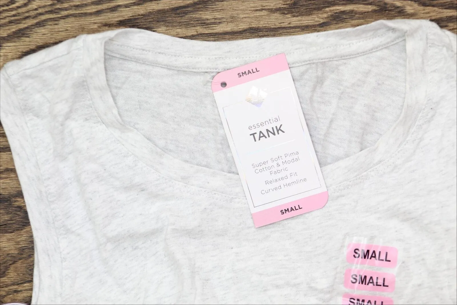 Member's Mark Women's Relaxed Fit Pima Cotton & Modal Essential Tank DLT4891S