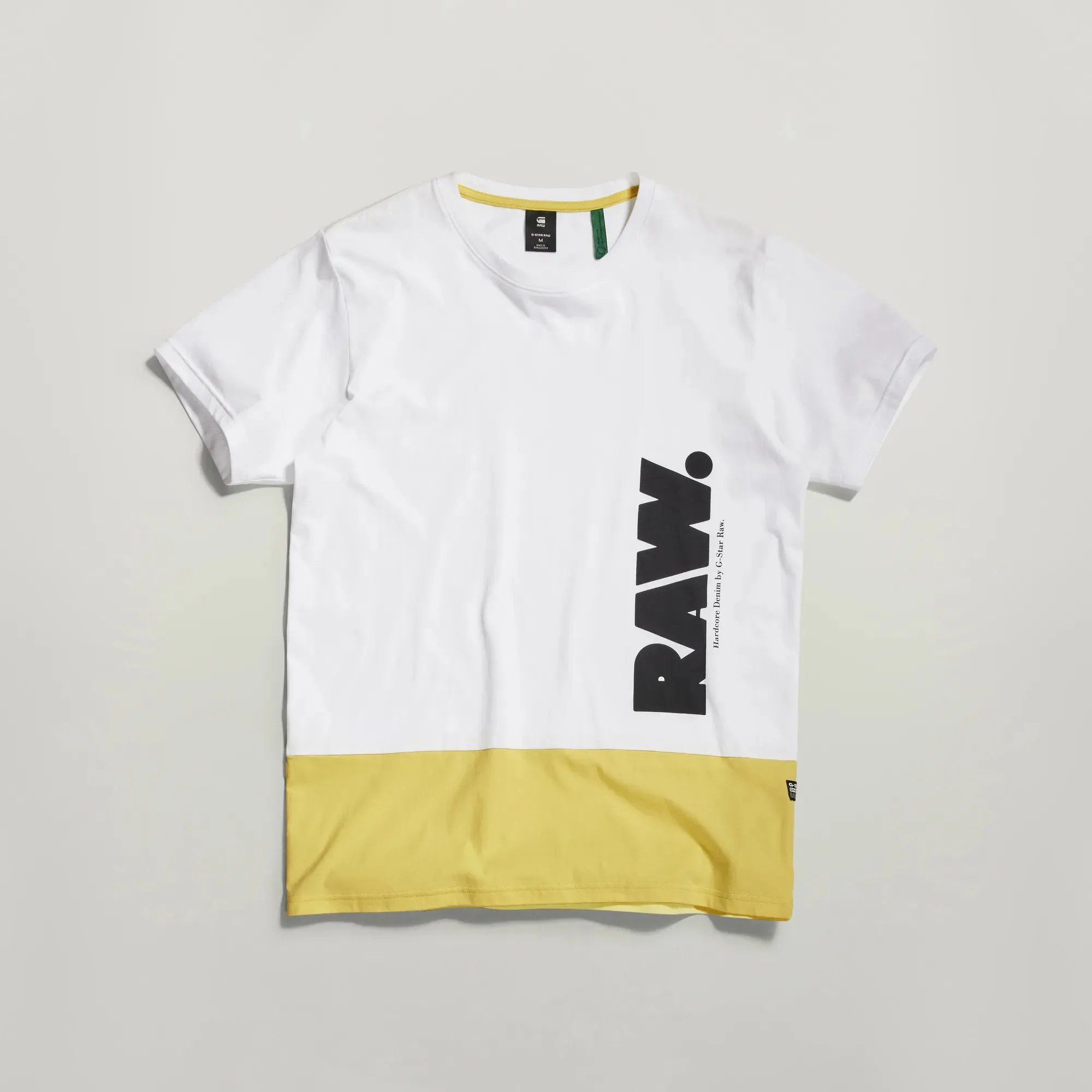 Men's Color Block RAW T Shirt