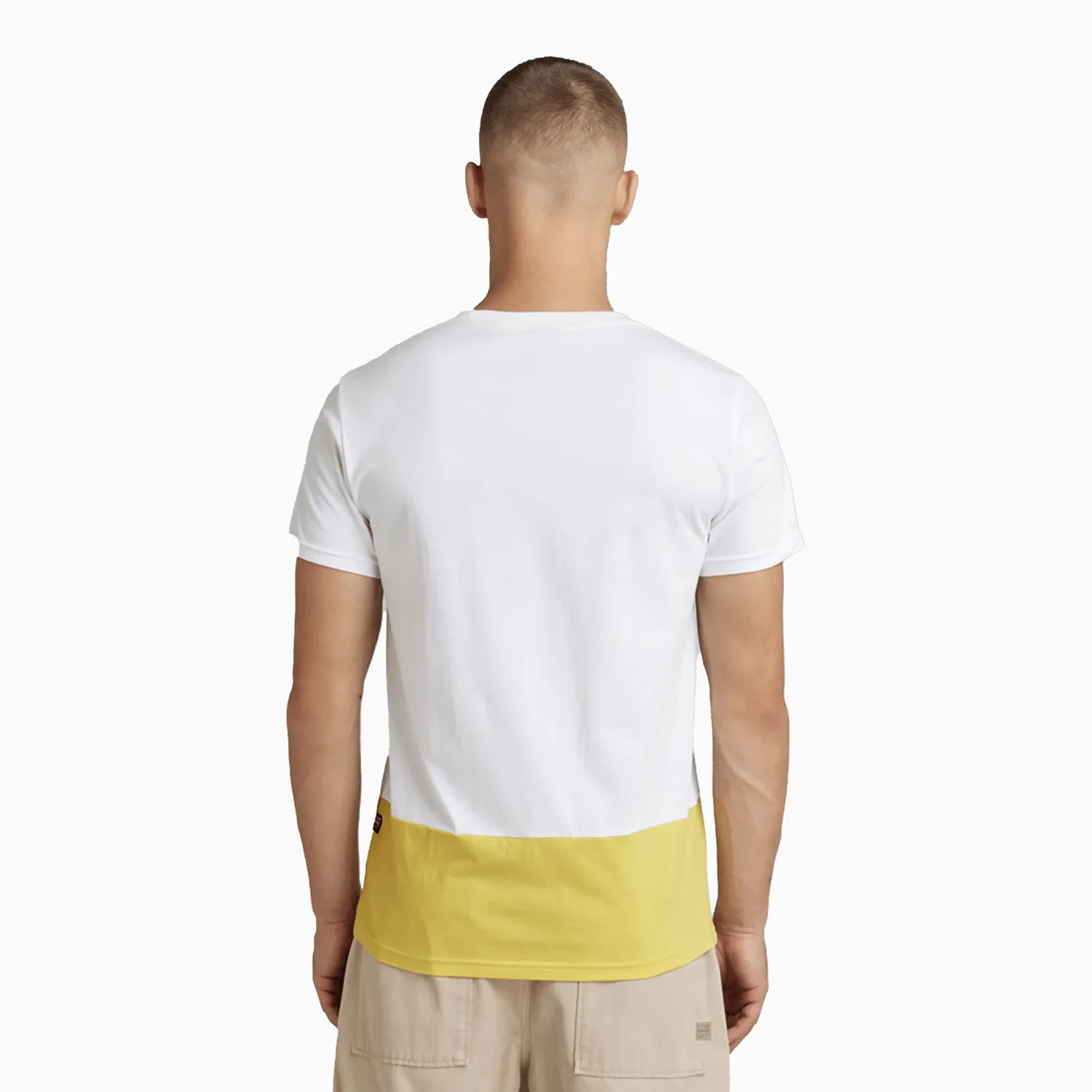 Men's Color Block RAW T Shirt