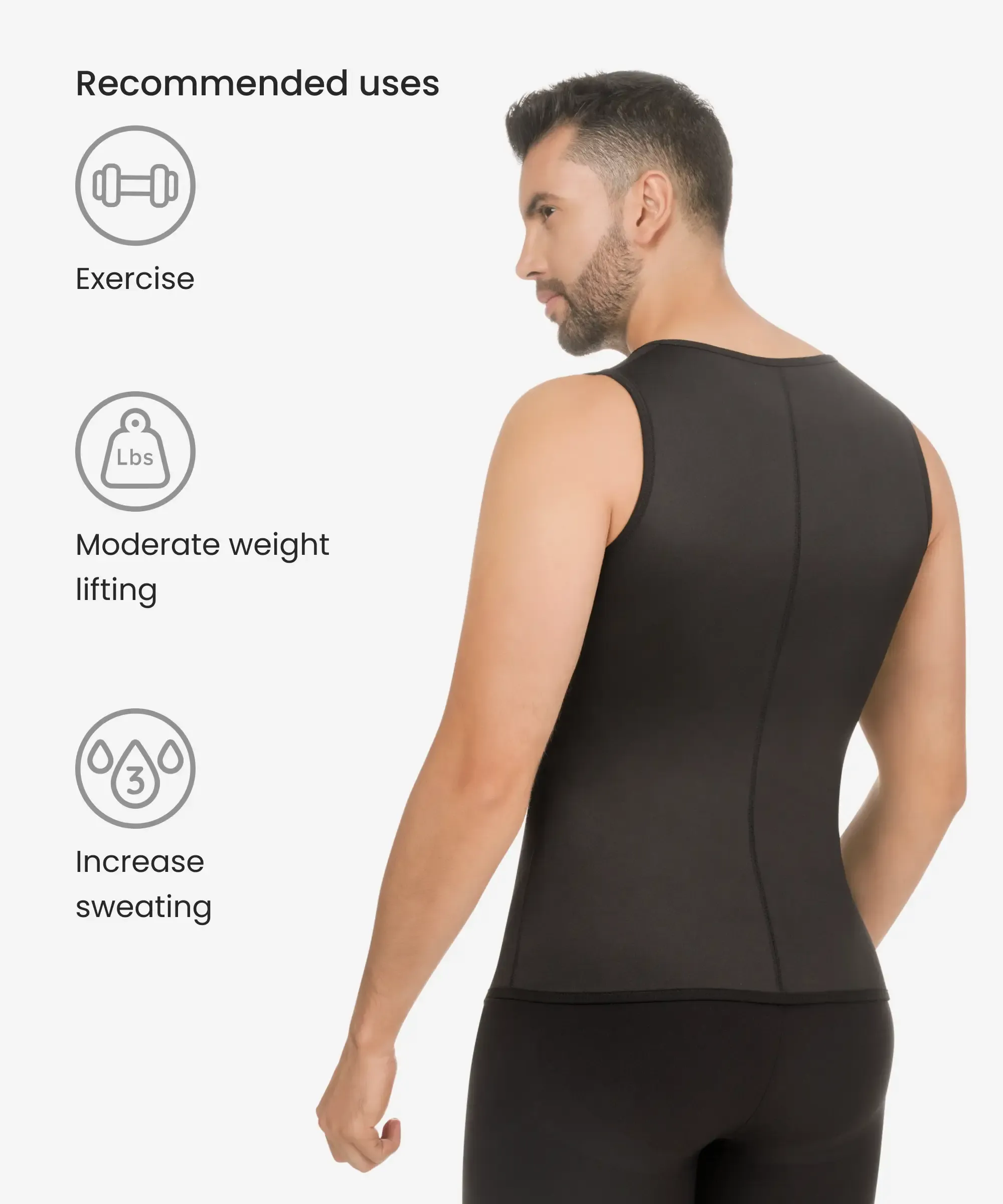 Men’s high performance thermal vest - Style 8011