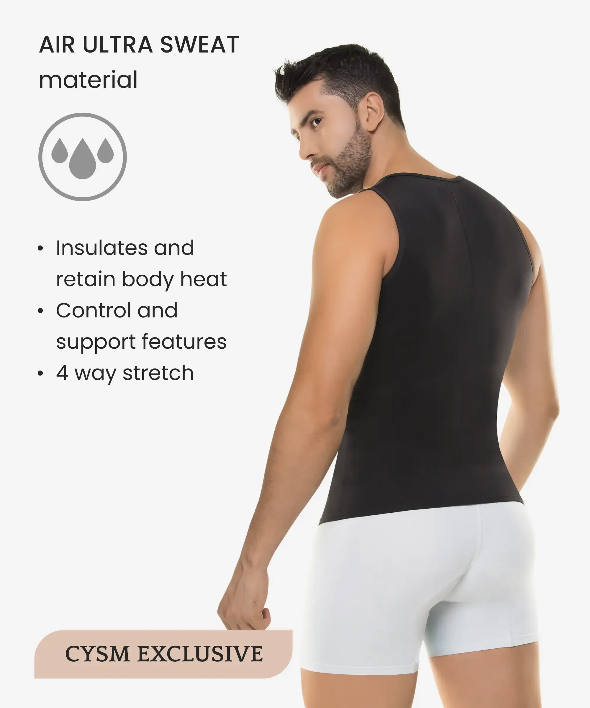 Men’s high performance thermal vest - Style 8011