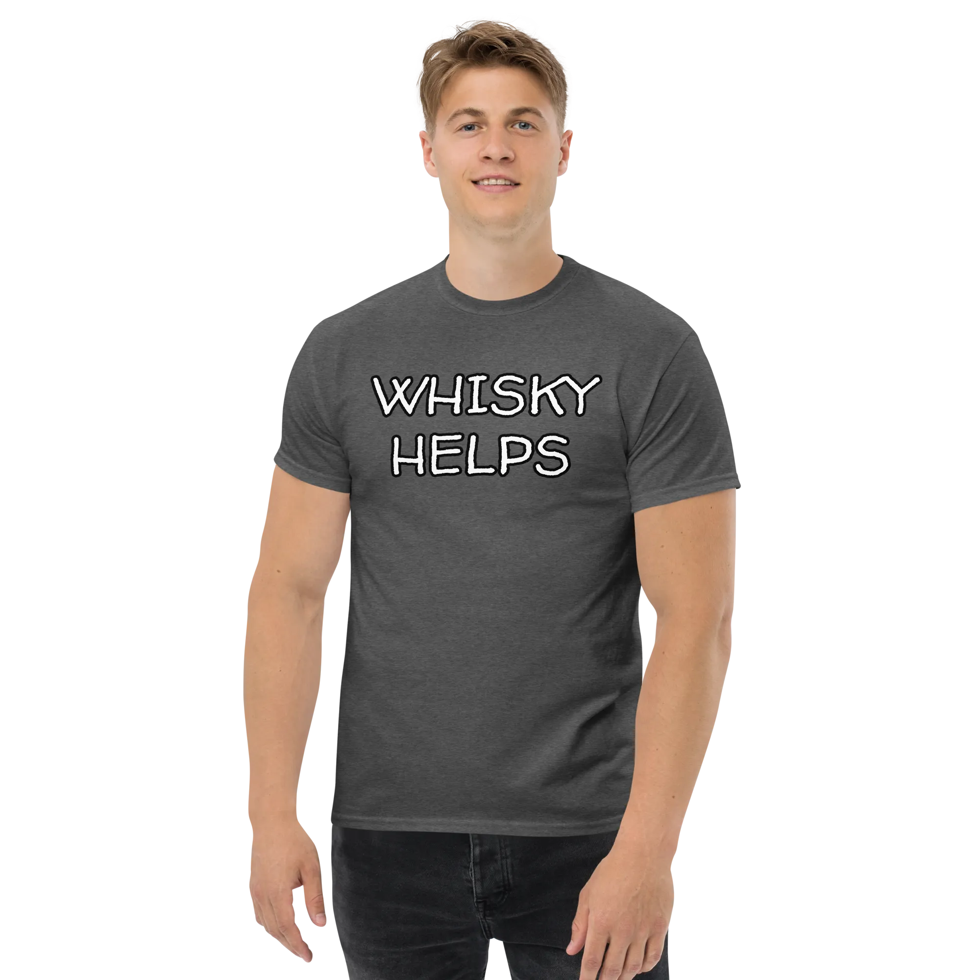 Men's Whisky Helps T-Shirt