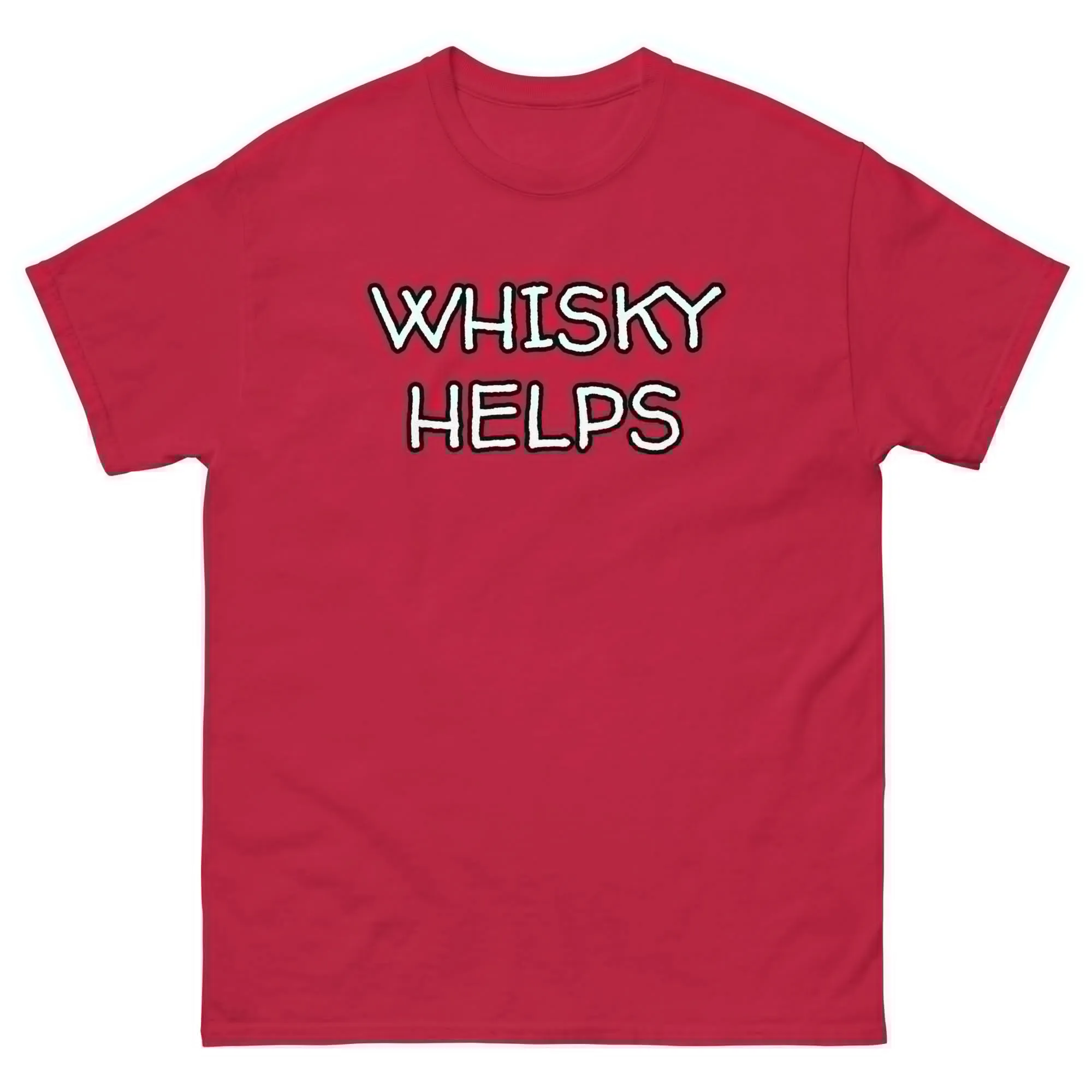 Men's Whisky Helps T-Shirt
