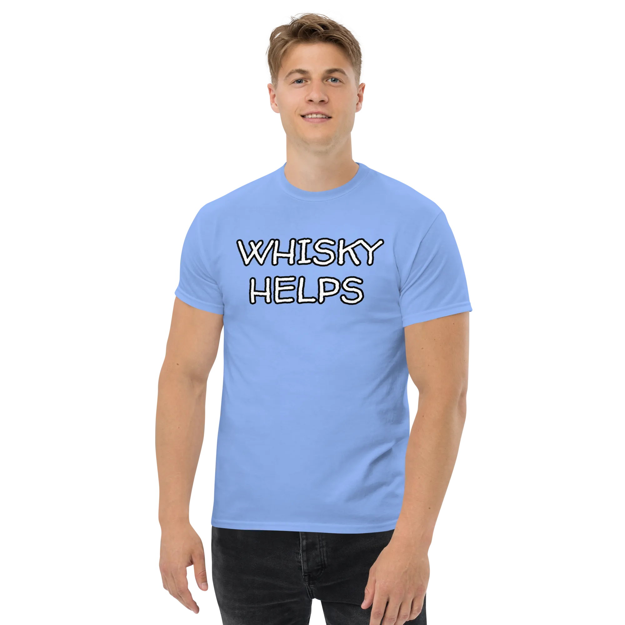 Men's Whisky Helps T-Shirt