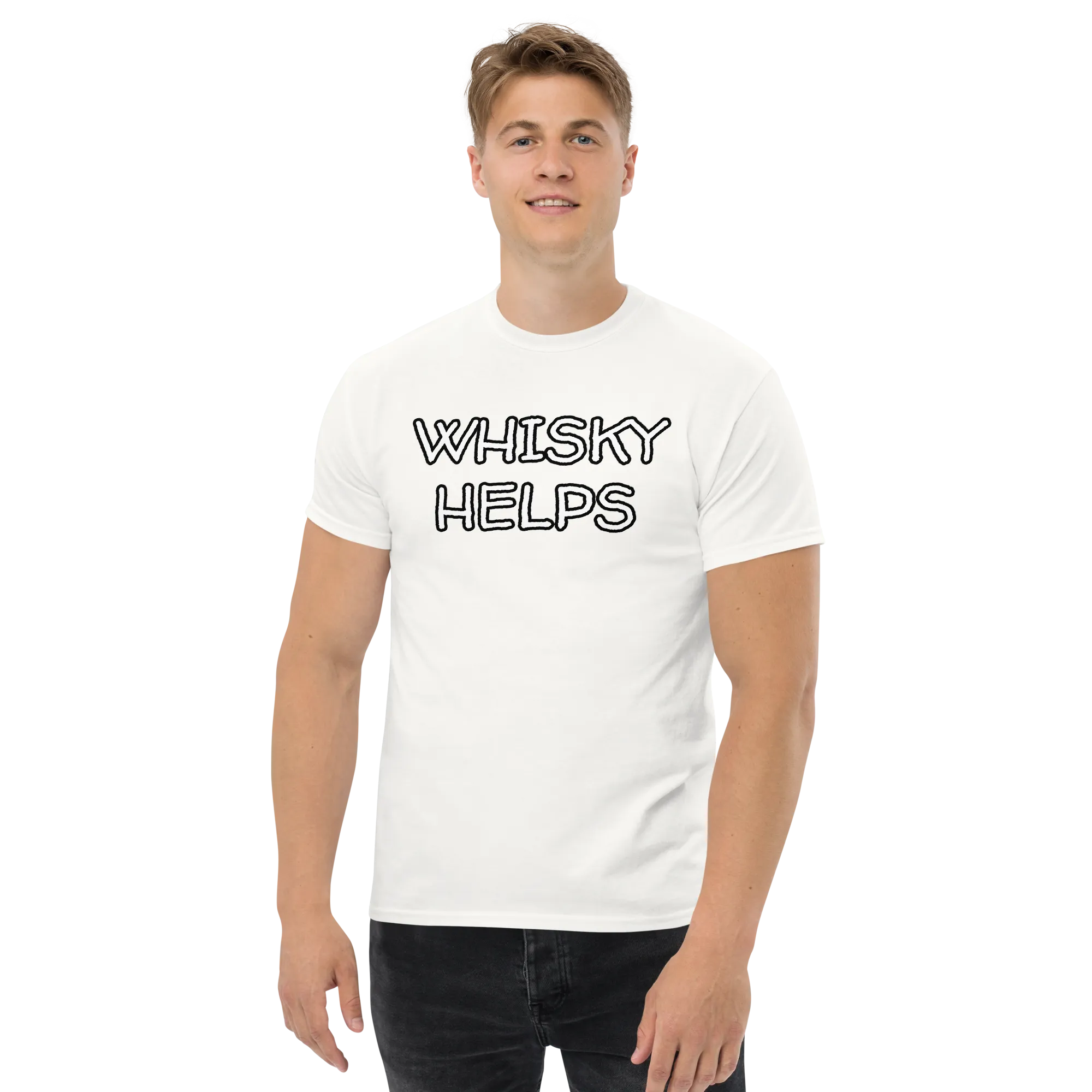 Men's Whisky Helps T-Shirt
