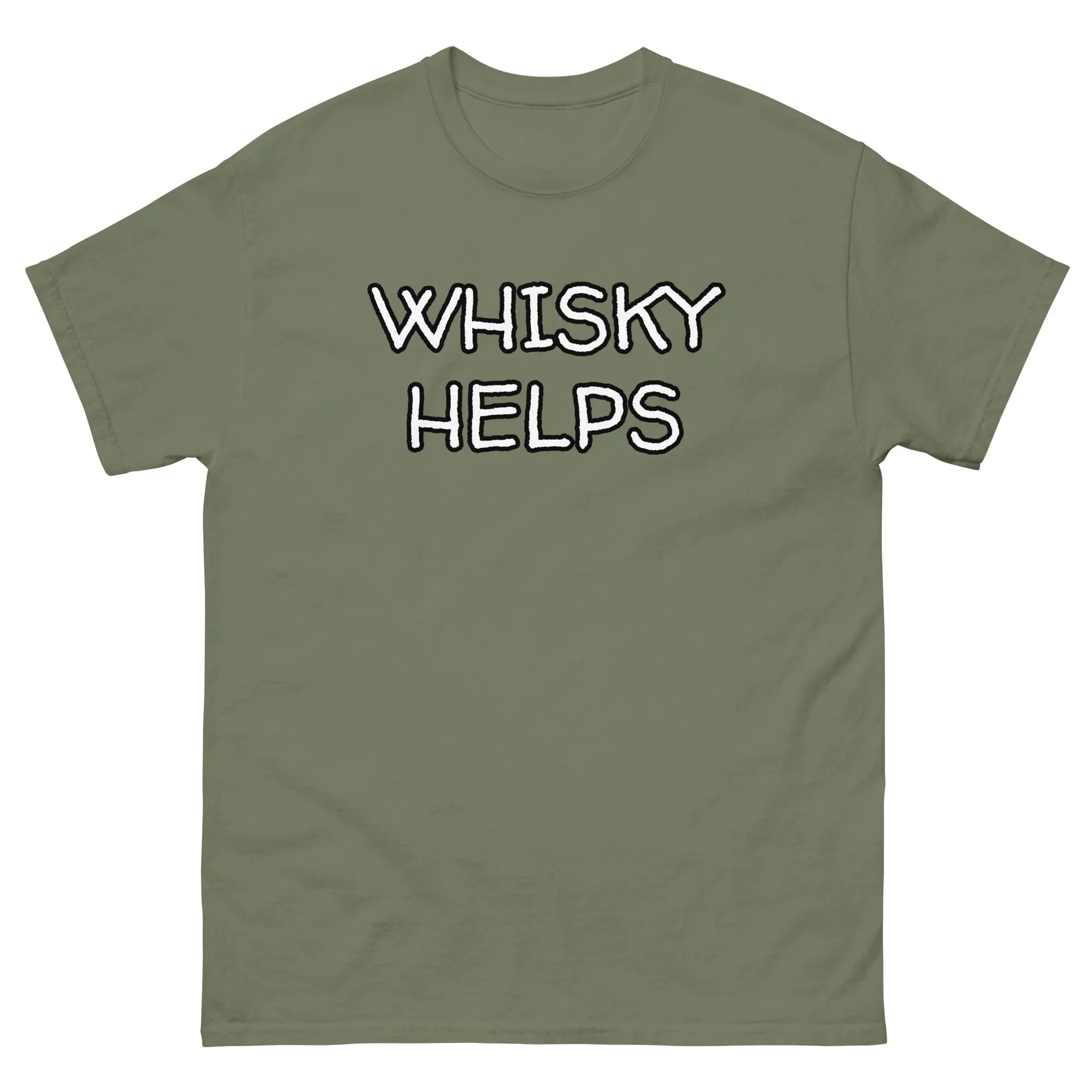 Men's Whisky Helps T-Shirt