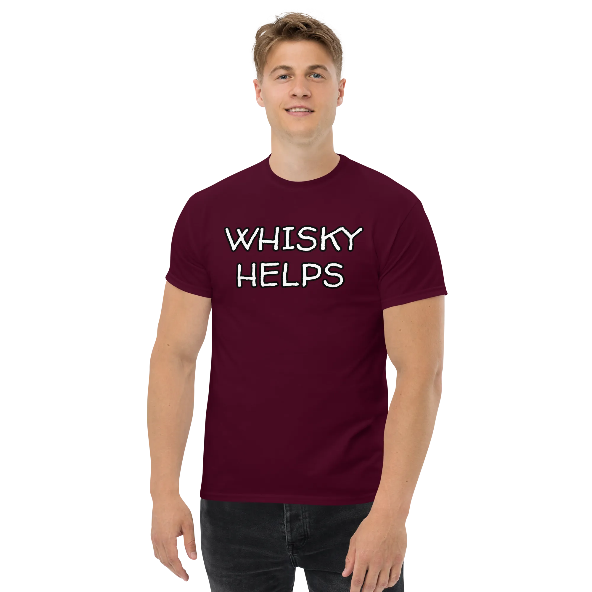Men's Whisky Helps T-Shirt