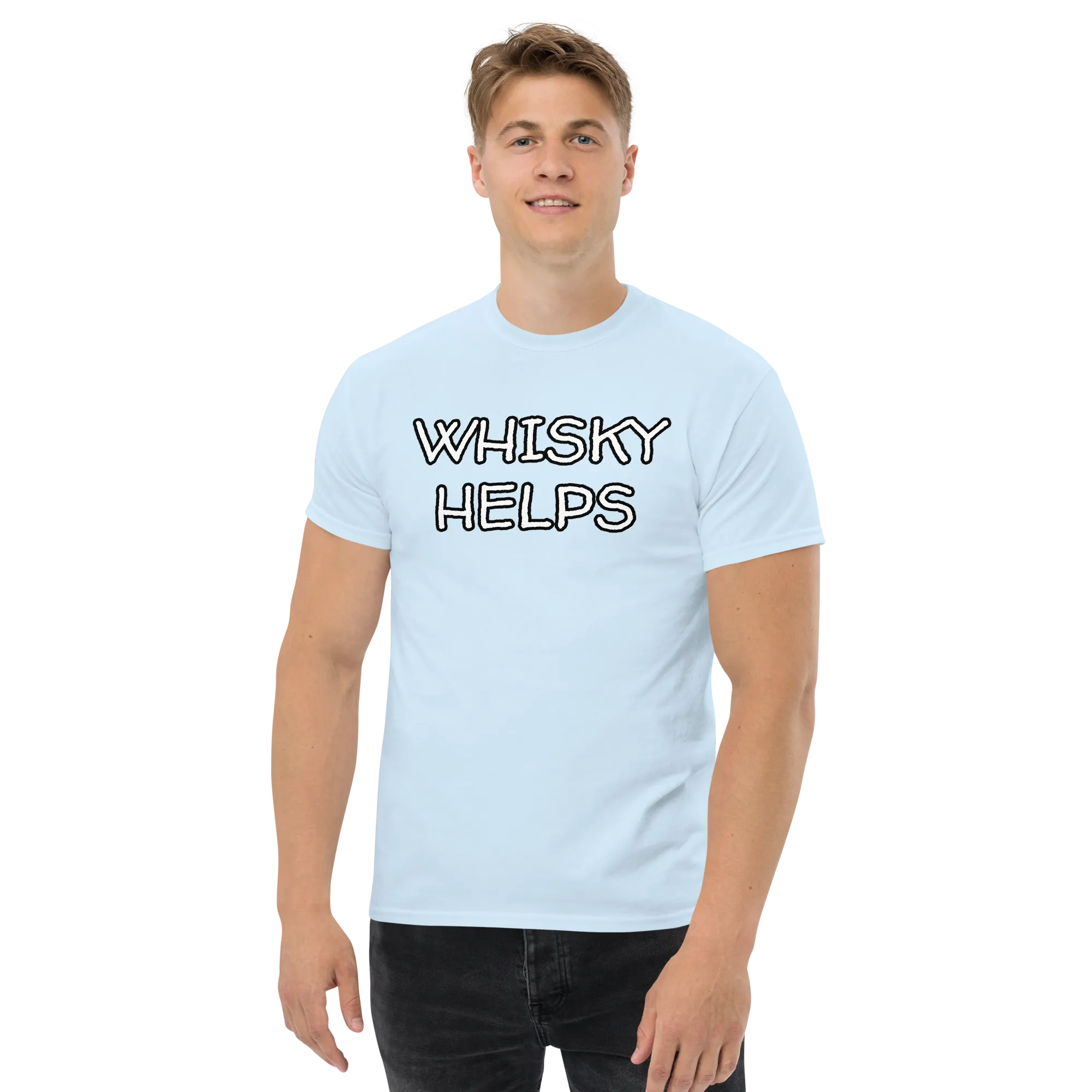 Men's Whisky Helps T-Shirt