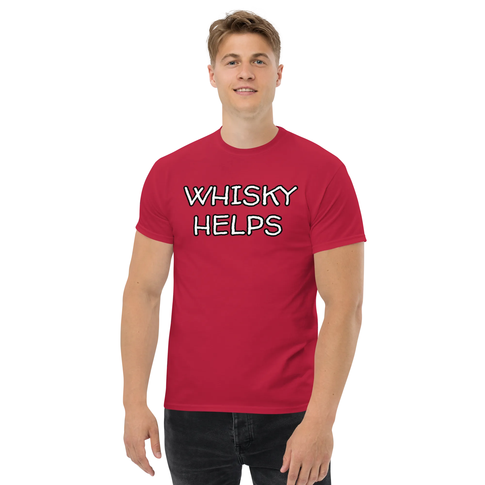 Men's Whisky Helps T-Shirt