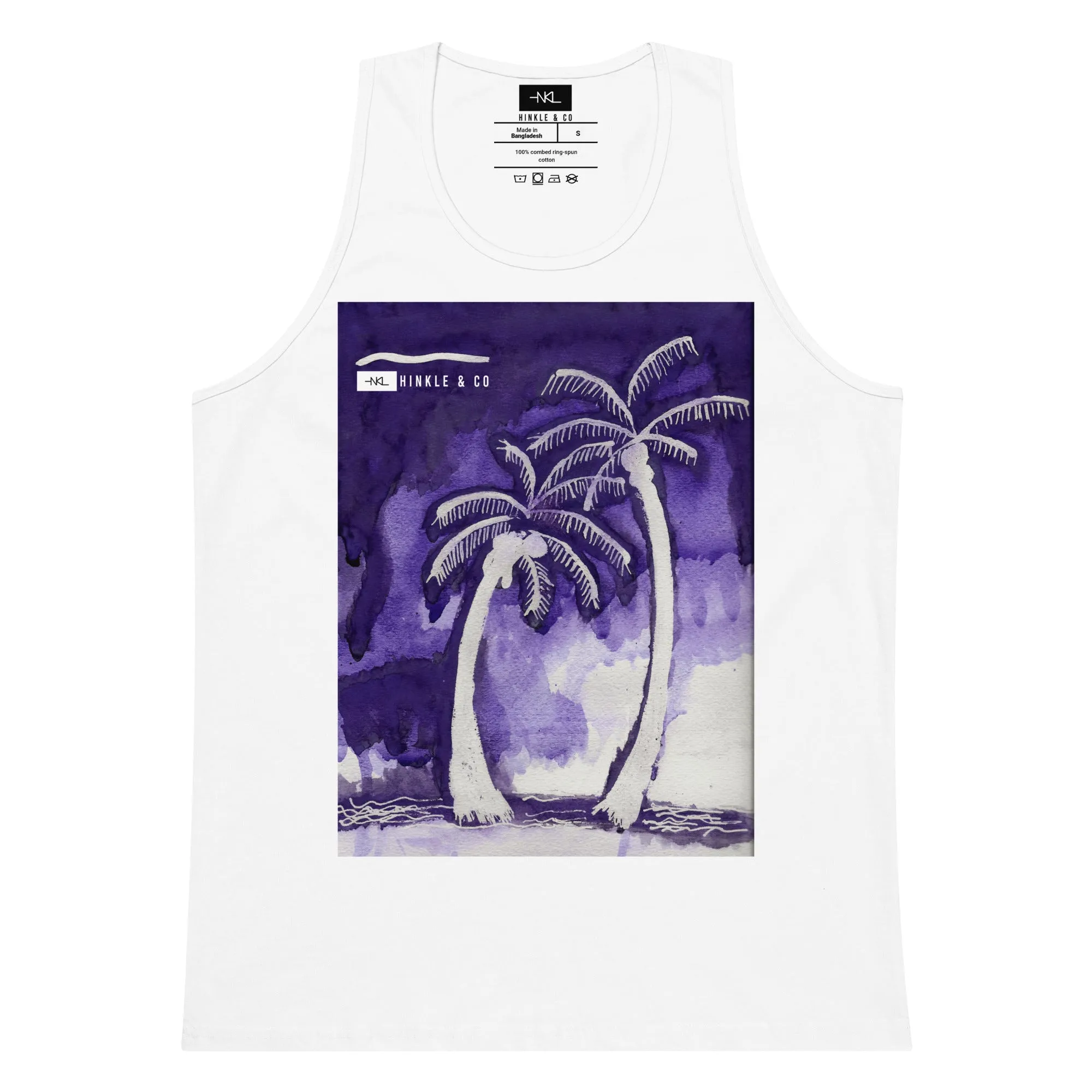 Mirage Tank Top | Purple Trees
