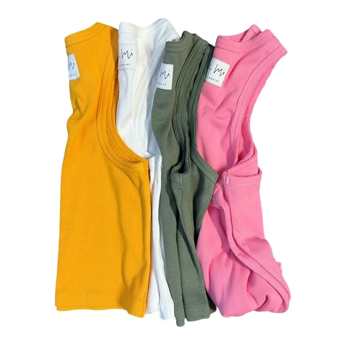 Modal Ribbed Tank Top - FINAL SALE
