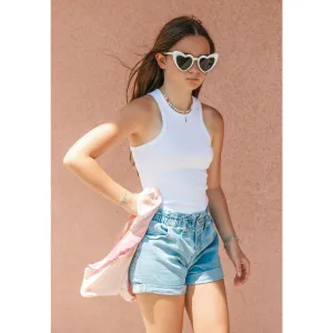 Modal Ribbed Tank Top - FINAL SALE