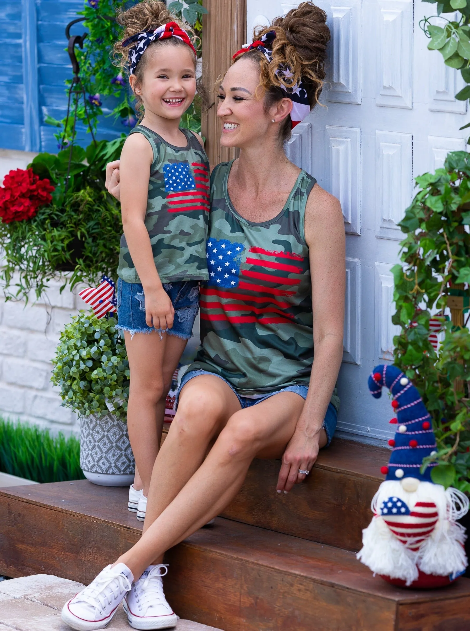 Mommy and Me Camo Cuties Tank Top
