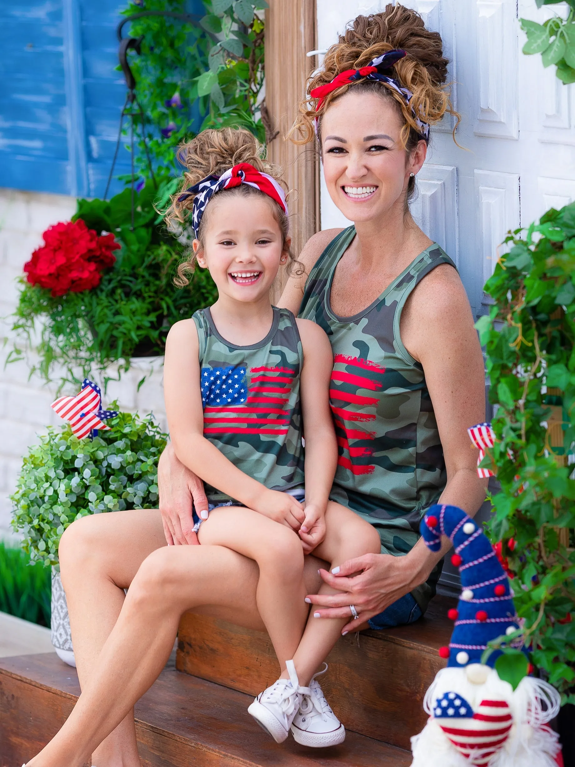 Mommy and Me Camo Cuties Tank Top