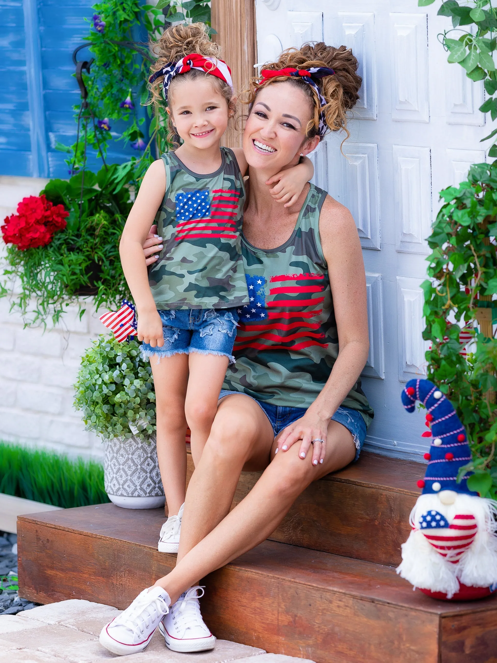 Mommy and Me Camo Cuties Tank Top
