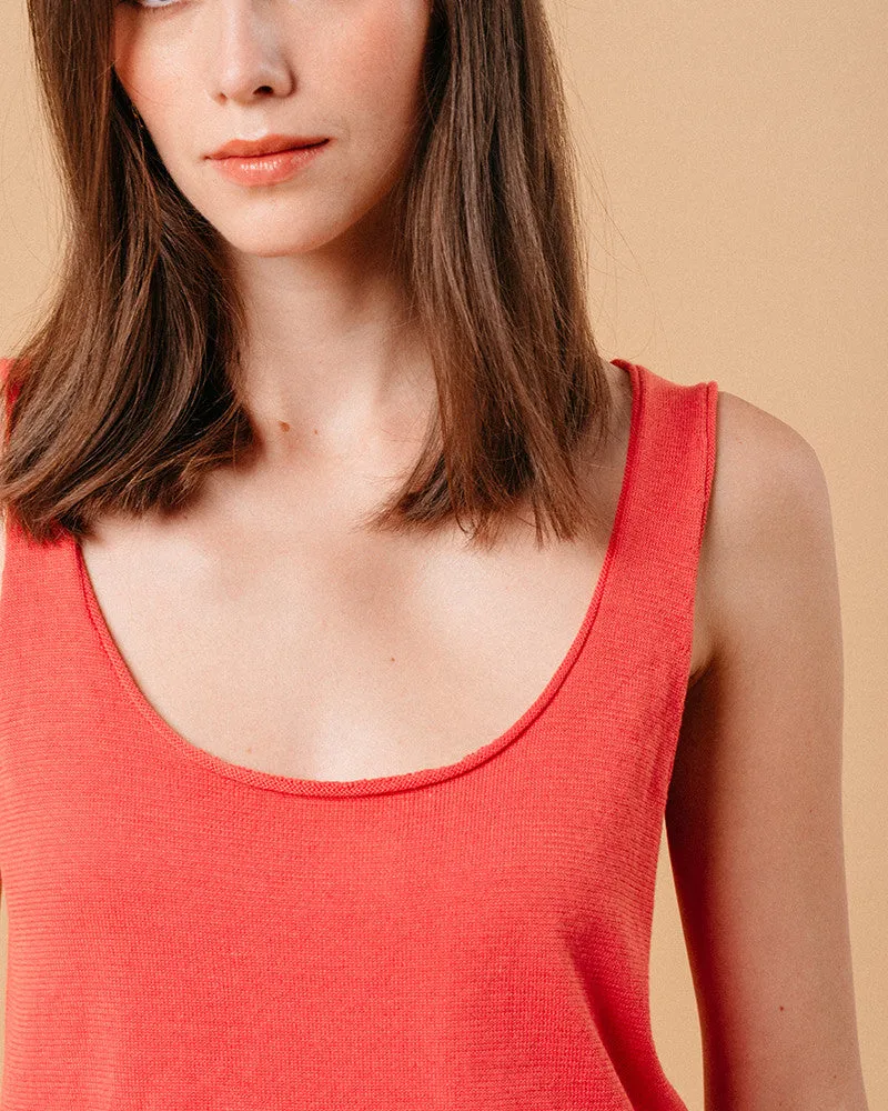 Mouchoir Top Coral