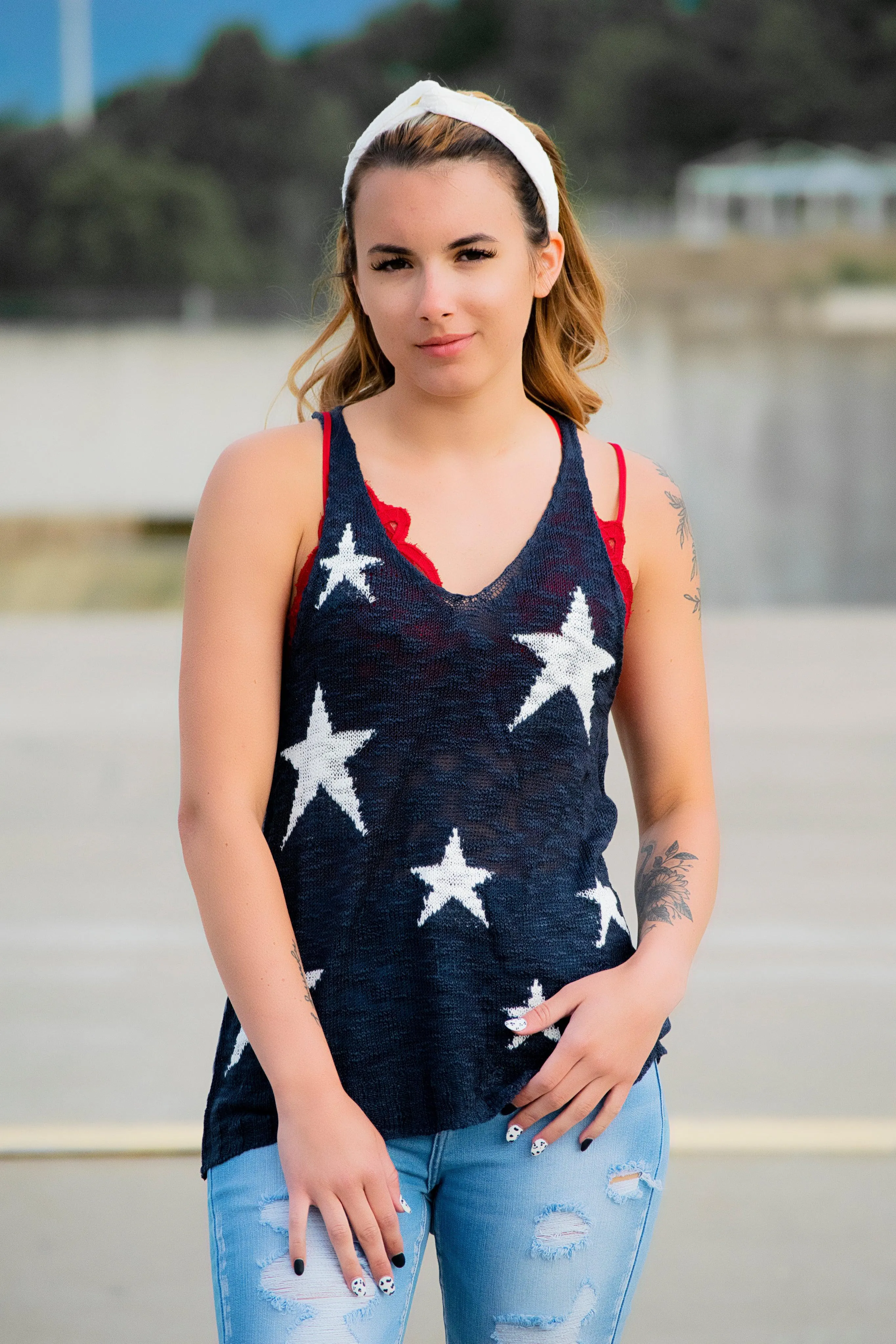 Navy Star Tank