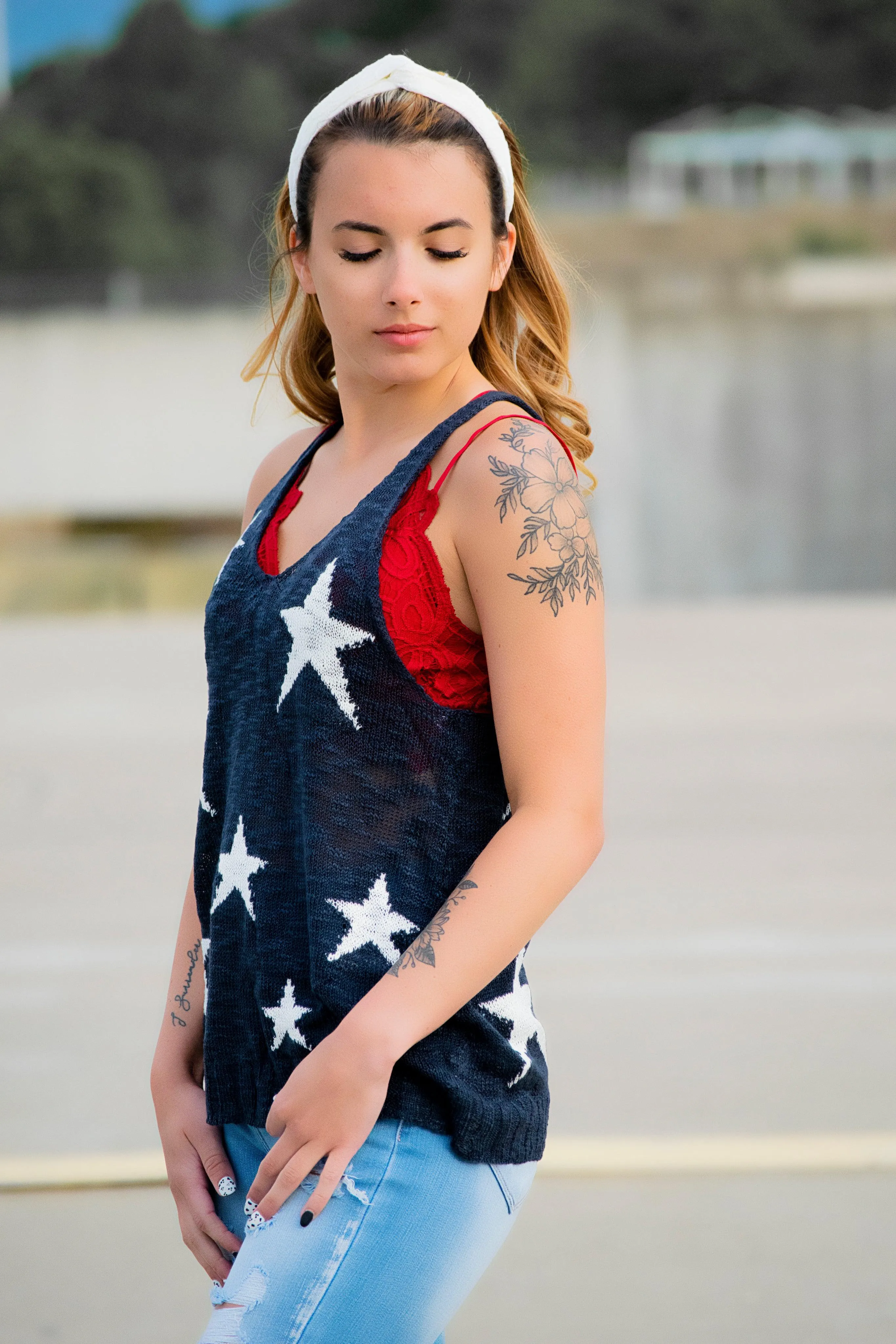 Navy Star Tank