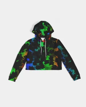 Neon Dip Women's Cropped Hoodie