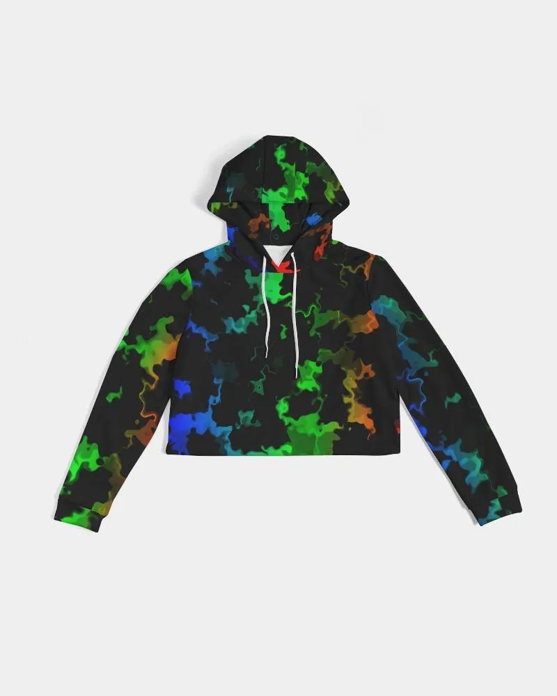 Neon Dip Women's Cropped Hoodie