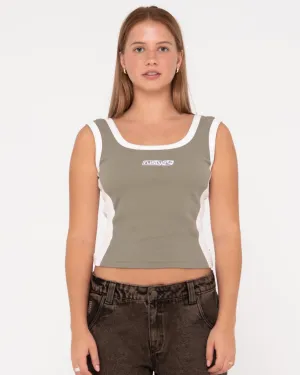 Nineties Ribbed Tank Top