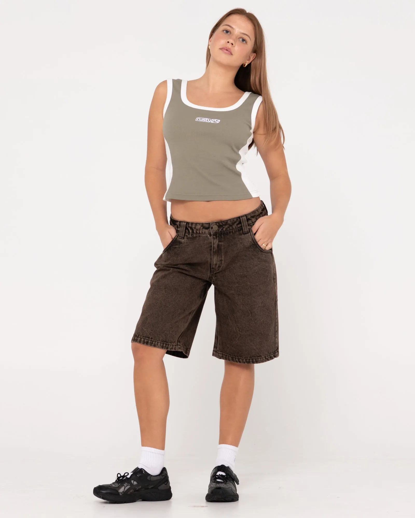 Nineties Ribbed Tank Top