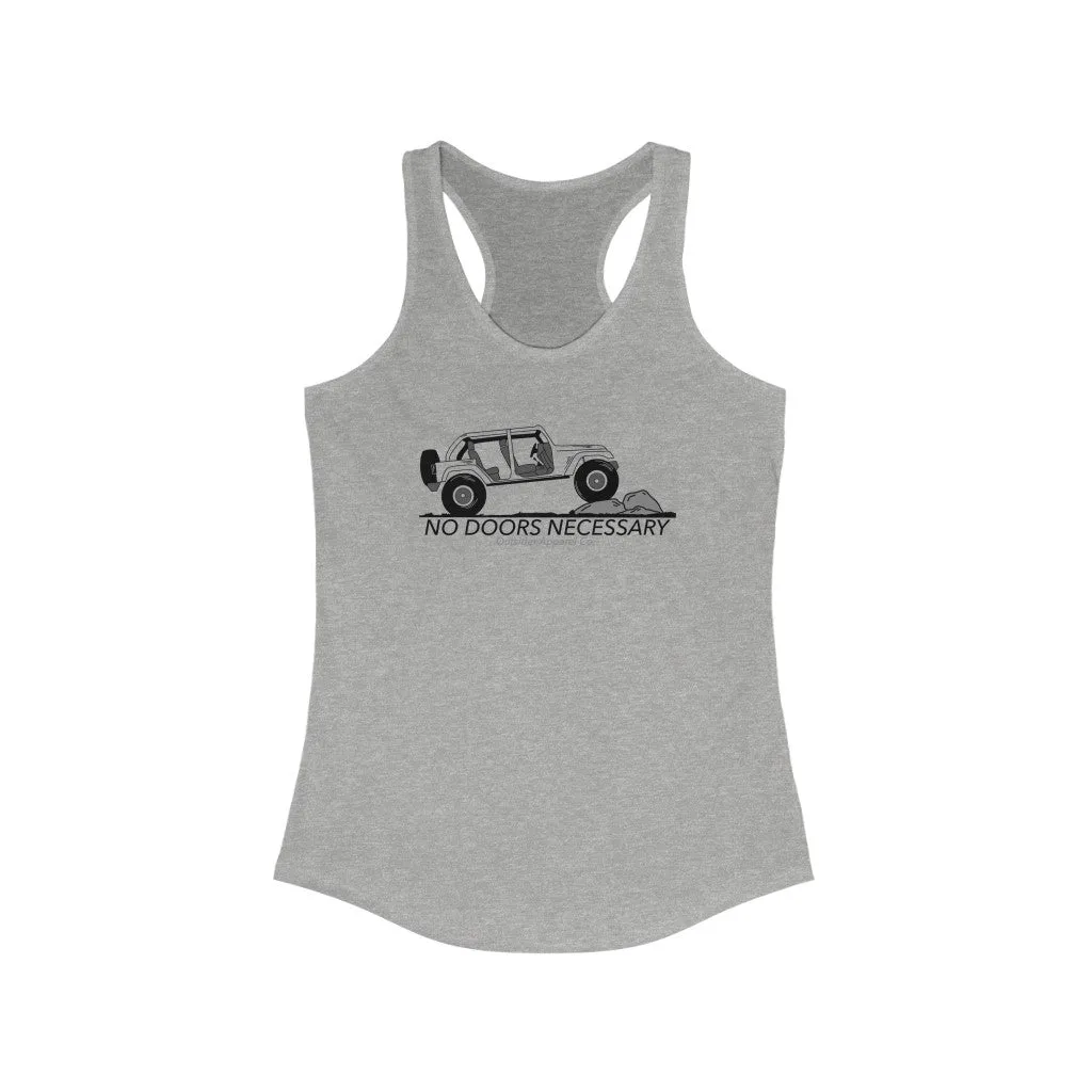 No Doors Necessary Women's Racerback Tank
