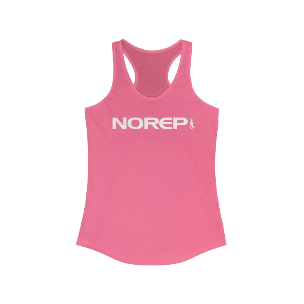 NO REP - Womens Racerback Tank Tops
