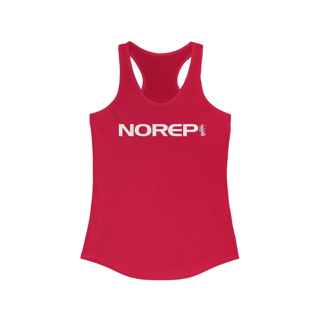 NO REP - Womens Racerback Tank Tops