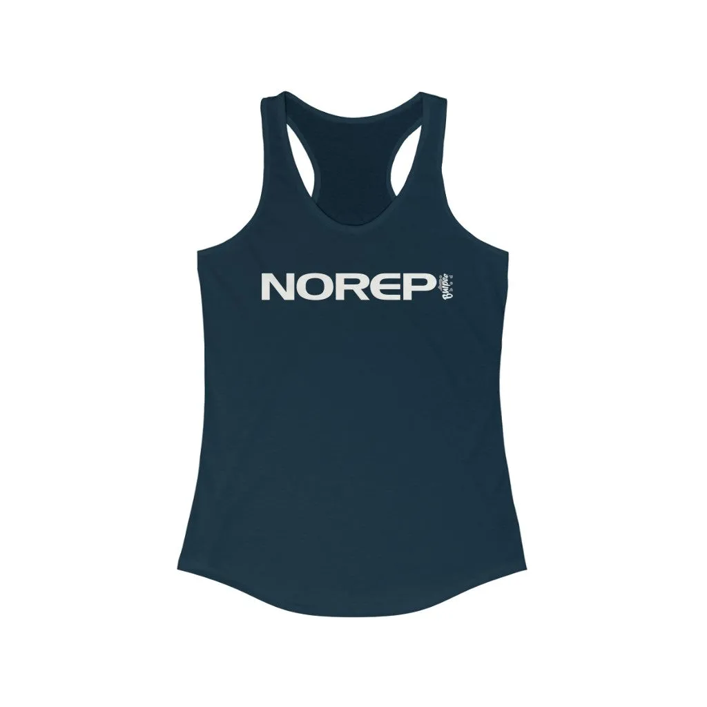 NO REP - Womens Racerback Tank Tops