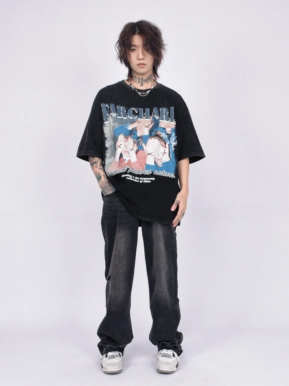 Nurture Passes Nature Graphic T-Shirt
