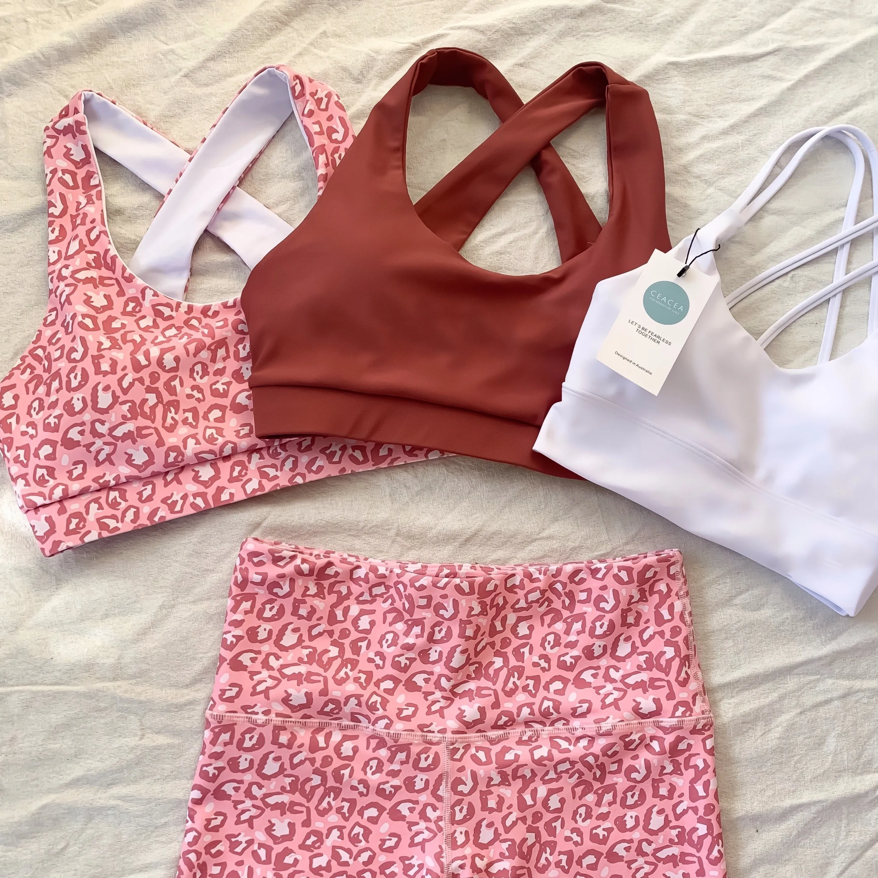 Olive Top - White