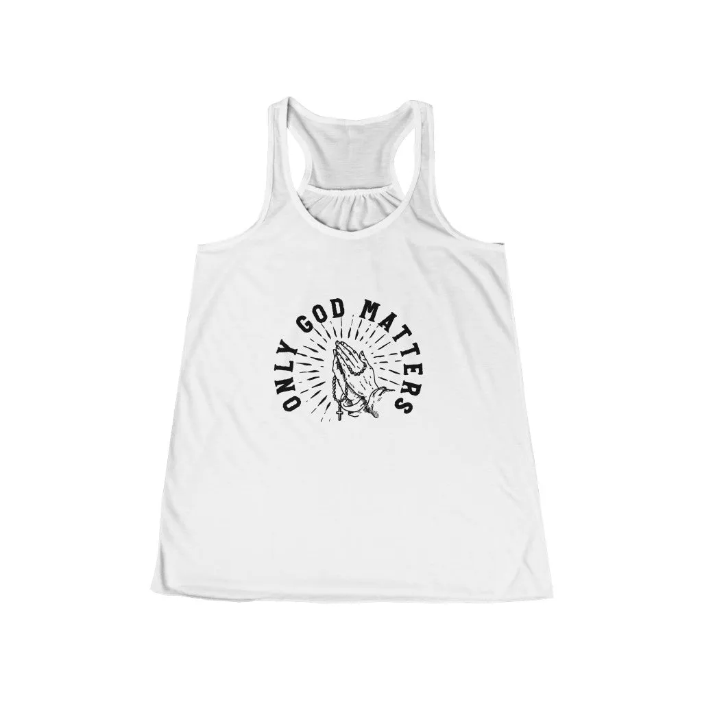 Only God Racerback Tank