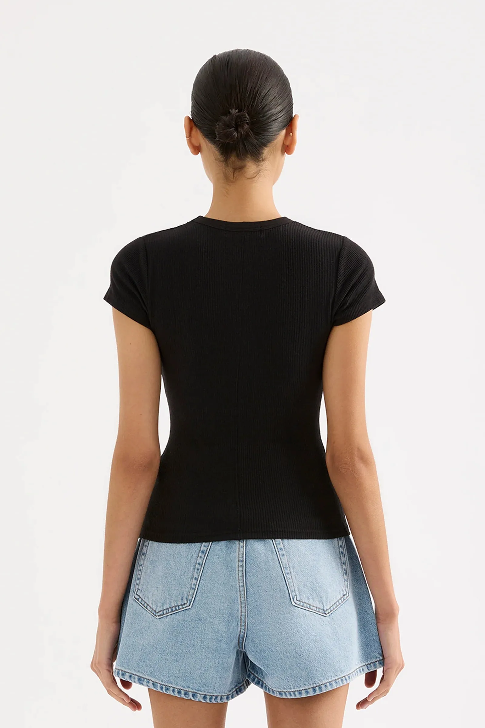 ORGANIC RIB SS TEE