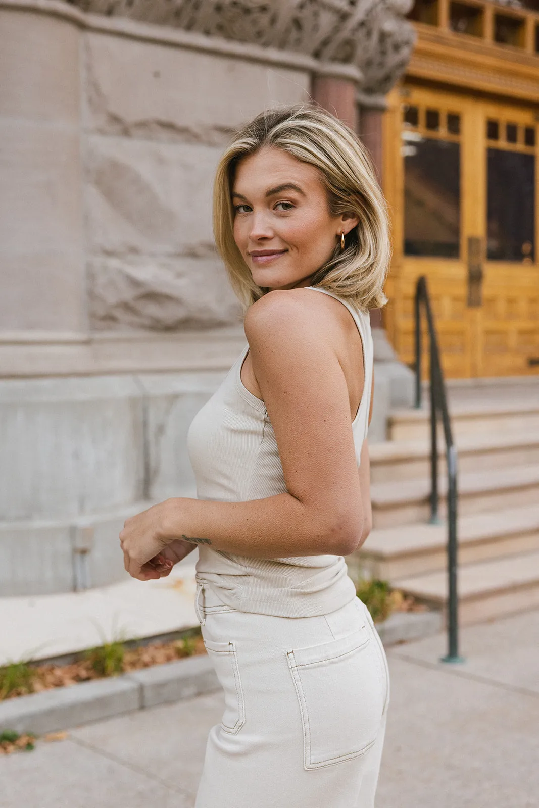 Paige Scoop Neck Tank