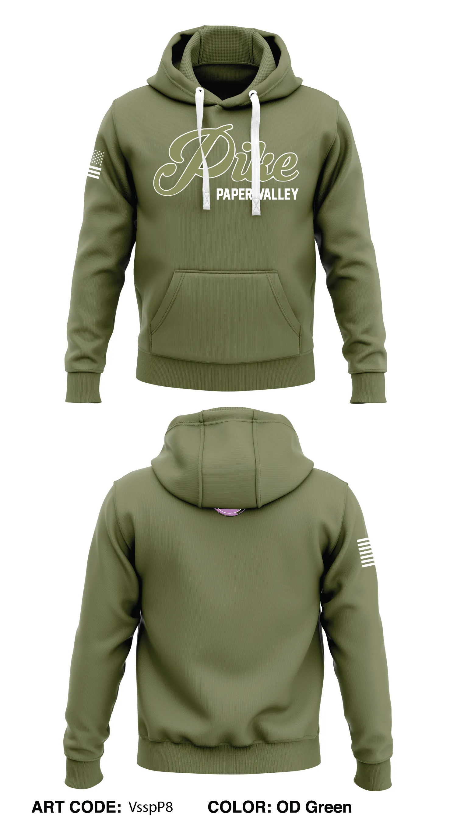 Paper Valley Pike Store 1  Core Men's Hooded Performance Sweatshirt - VsspP8
