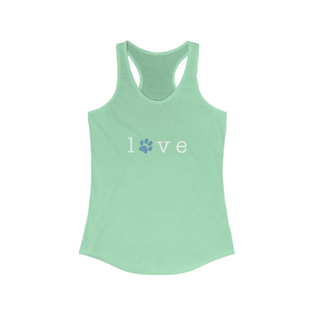 Paw Love - Racerback Tank