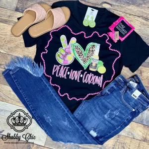 Peace Love Corona Tee