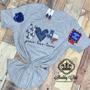 Peace Love Texas Tee
