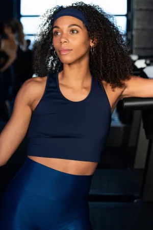 Performance Cropped Tank Midnight (FINAL SALE)
