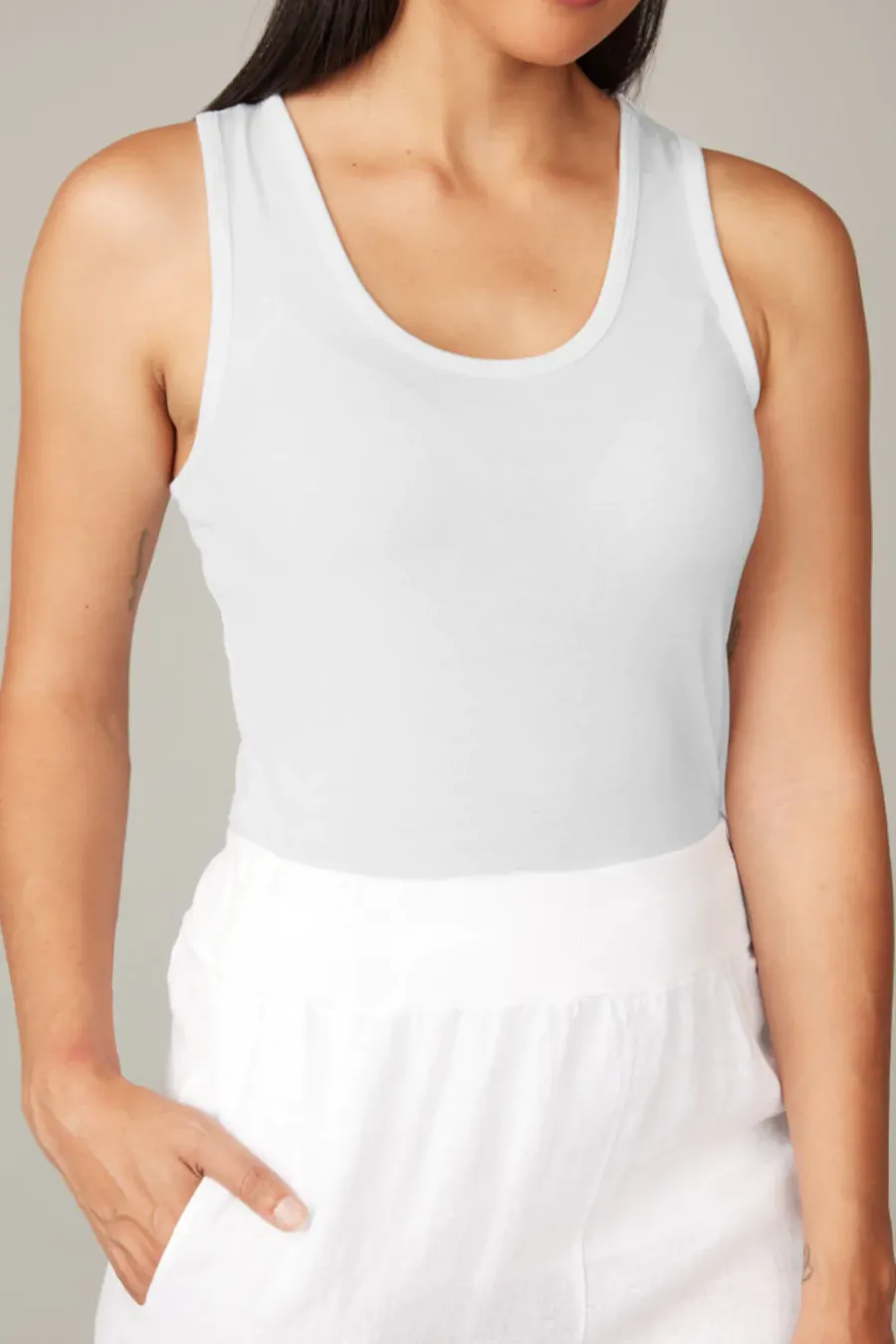 Pistache Second Skin Tank