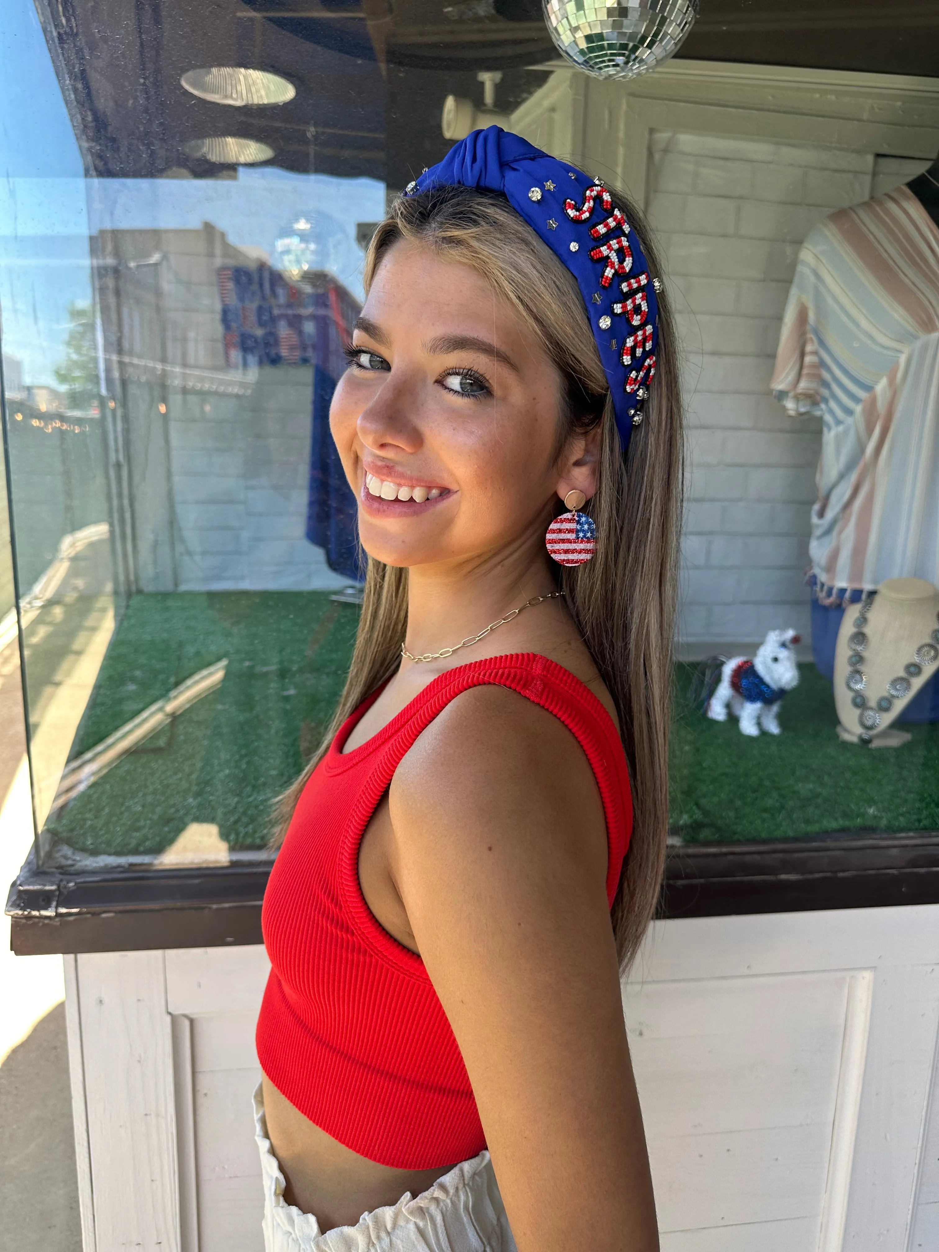 Play It Up Bralette: Red