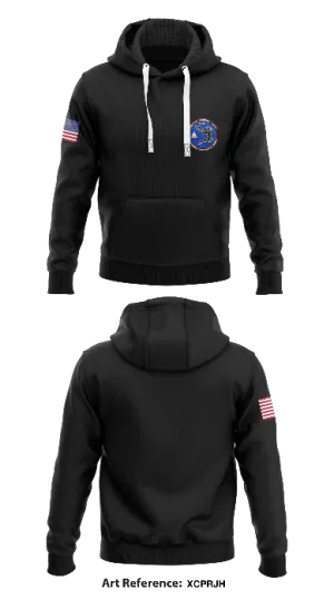 Polk County Composite Squadron Core Men's Hooded Performance Sweatshirt - XcpRjh-